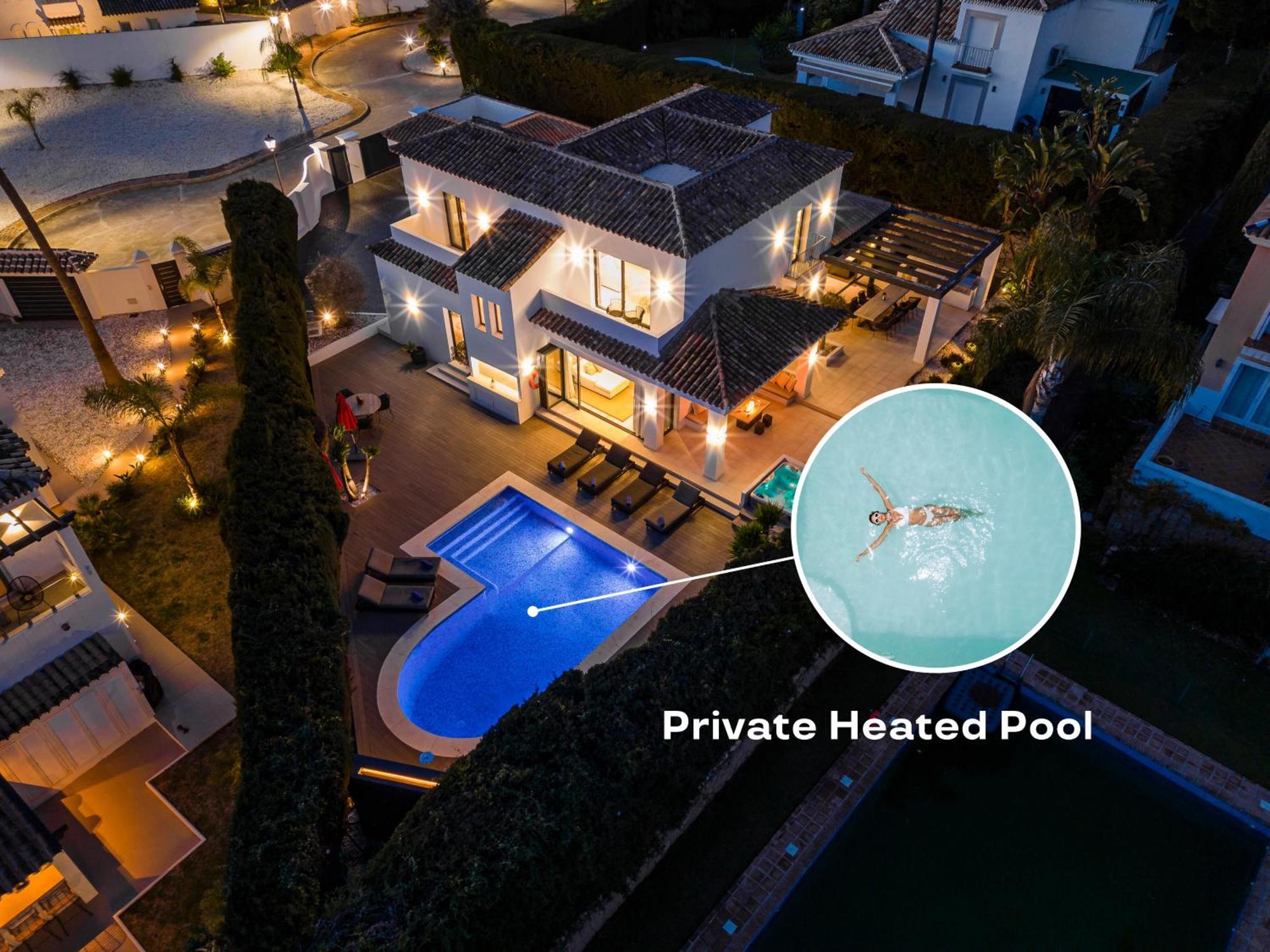 Vacation Marbella I Villa Lina, Golf Valley, Private Heated Pool, Jacuzzi, Close To The Marina Esterno foto